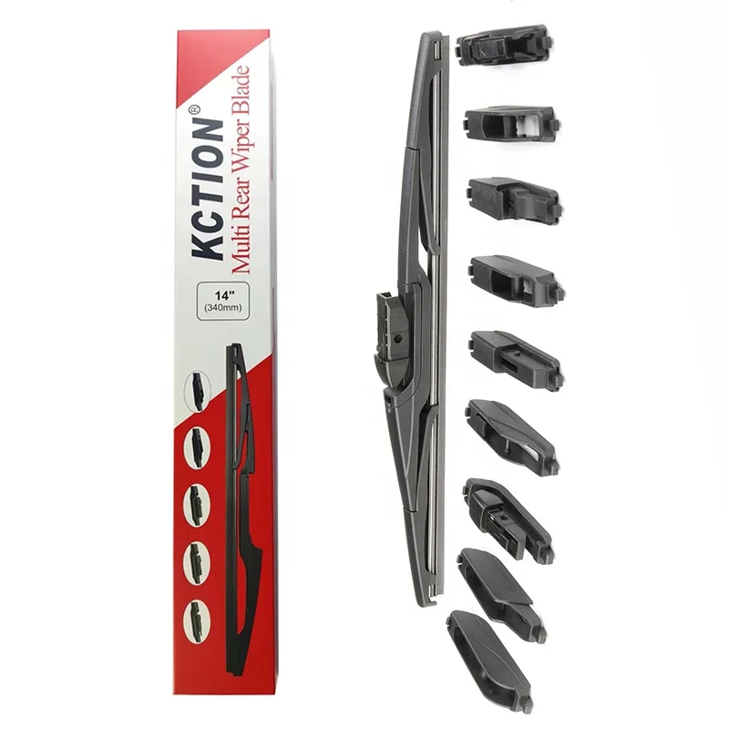 Innovative Design Kction 9-16 iches Multi Clips 16 Adapters Wholesale Windshield Windscreen Window Rear Multi Wiper Blade