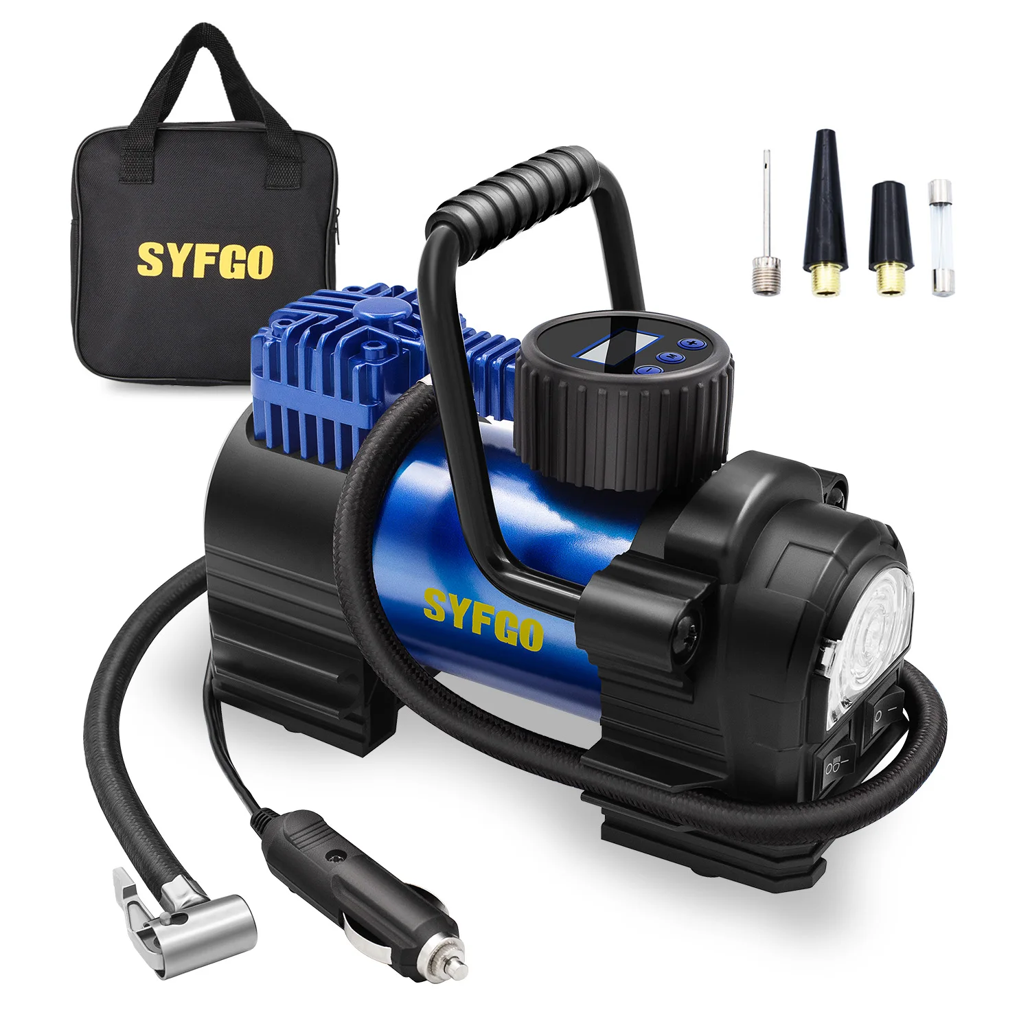 Car ball bicycle Motorcycle Digital Tires Inflators Tyre Electric Portable Air Compressor  Display Air Pump