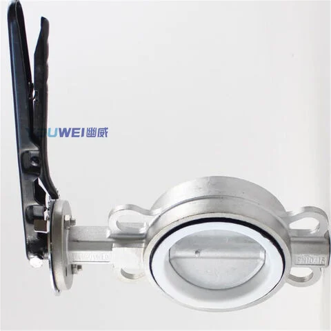 Di Bigger Size Wafer Butterfly Valve with Gear Box for Industrial Applications