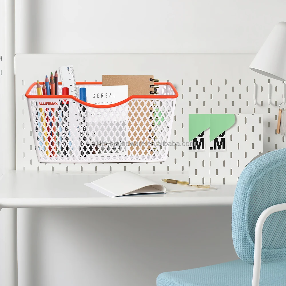 Factory Best-Selling New Product Launch Pp Material Independent Design Basketball Frame Elements Wall-Mounted Storage Basket