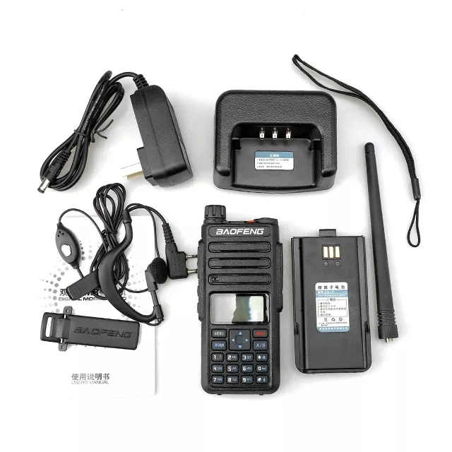 Baofeng Tier 2 DR-1801UV Dual Band Two Way Radio DM1801 Long Distance Walkie Talkie Handheld Digital DM-1801 1024 Channels