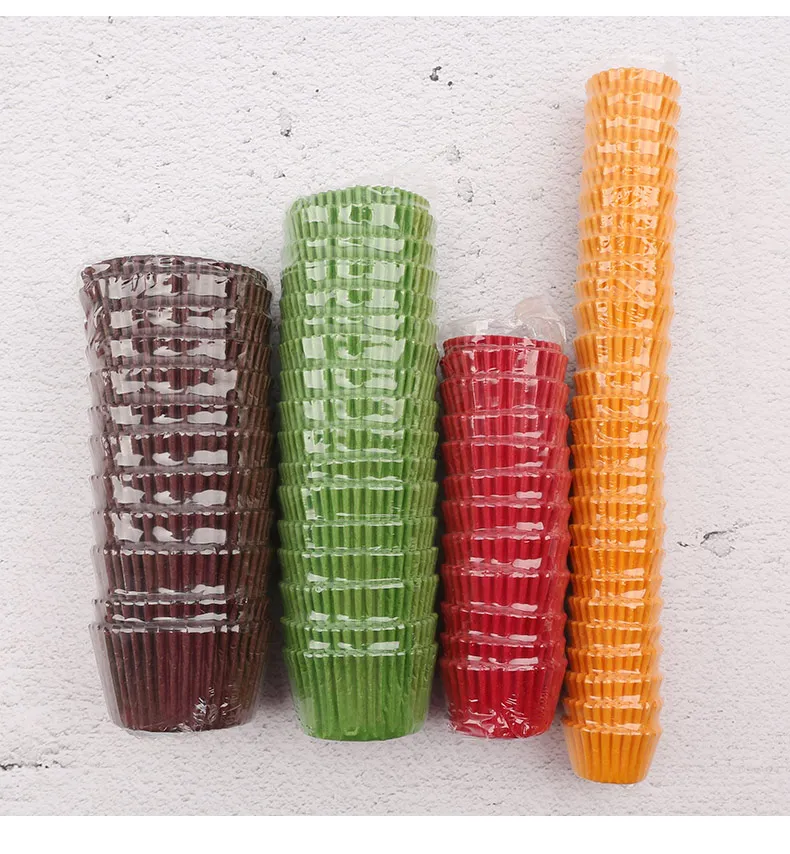 Cooking Tools Grease-proof Paper Cup Cake Liners Baking Cup Muffin Kitchen Cupcake Cases Cake Molds