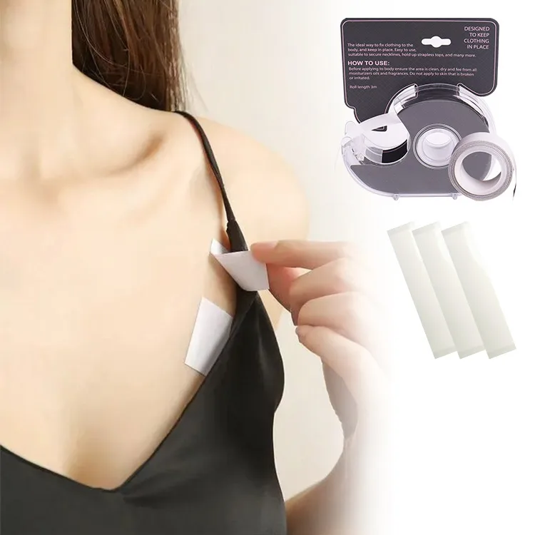 XZ008 Roll double fashion body tape  Double sided lingerie tape for strapless dress