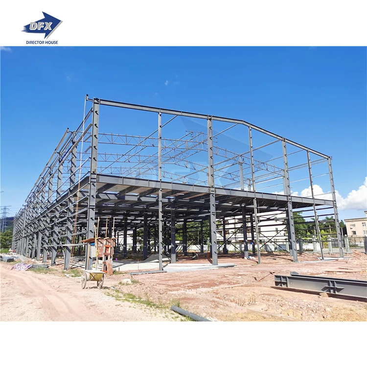 Сборный стальной товарный склад здание стальной структуры мастерская Строительные Материалы конструкции