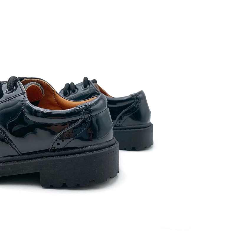 Latest Children Students Shoes Male Wholesale Fashion Leather Oxford Shoes for Boys and Girls Wedding Black kids Dress Shoes