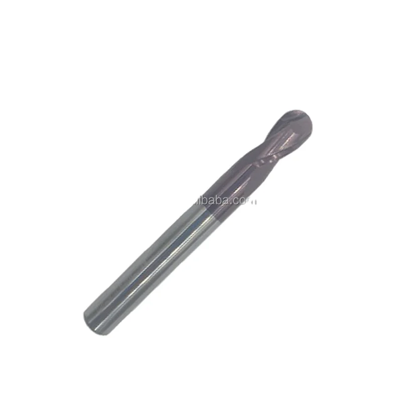 DOUBLE FLUTES SPIRAL BALL END MILLS (A series)