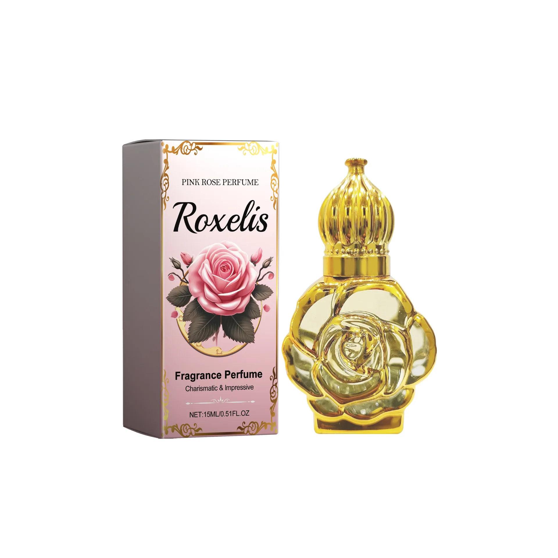 Rose Fragrance Fresh Natural Long Lasting Scent Charming Niche Dating Fragrance Rose Perfume