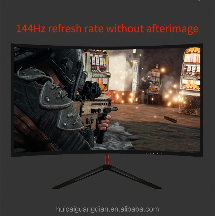 Best selling product FHD 1920x1080 Led Computer gaming monitor 144hz 27 inch Curved Monitor lcd monitor