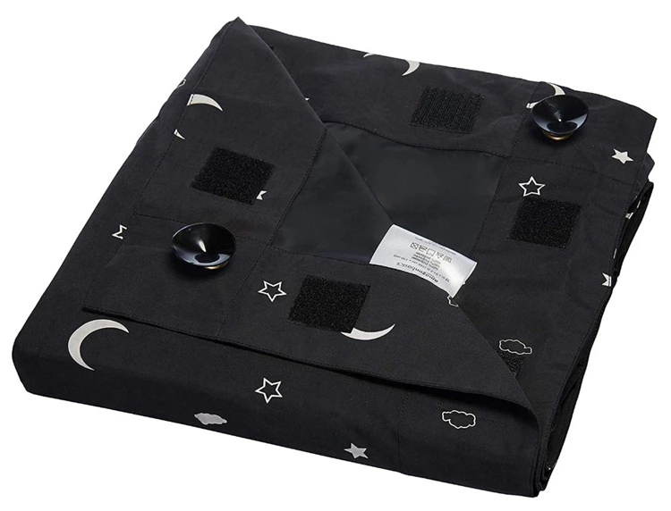 Portable Blackout Shades Curtains Temporary Blackout Blinds Clever Window Blackout Solution for Baby