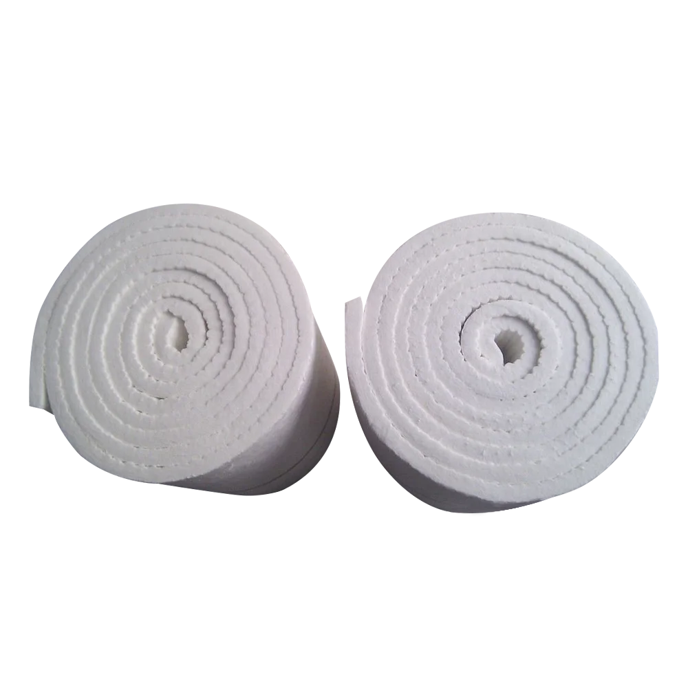 Oven refractory Ceramic Fiber Blanket  heat-insulating 1260 Degree Thermal Insulation Ceramic fiber wool mat blankets aluminum