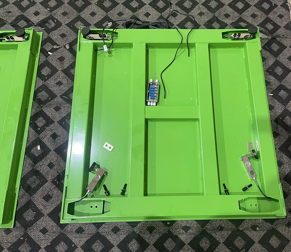 2022 New Trend  1.2m*1.2m OEM 3 Ton Portable Handle Industrial Floor Scale with A12E indicator