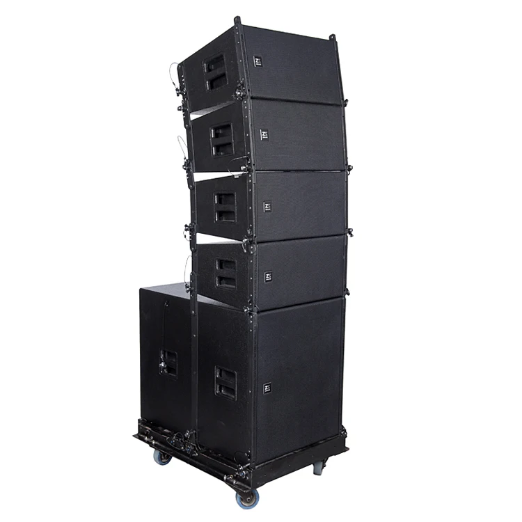 
ZSOUND professional audio live sound systems 10inch line array speakers active 