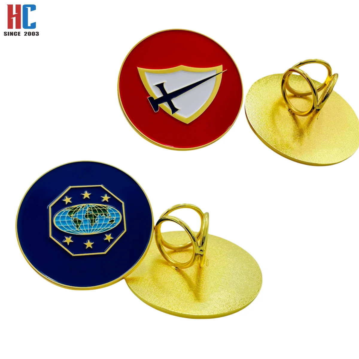 20 Years Factory Customized Path finder Colombia Badge Master Guide Enamel Lapel Pin