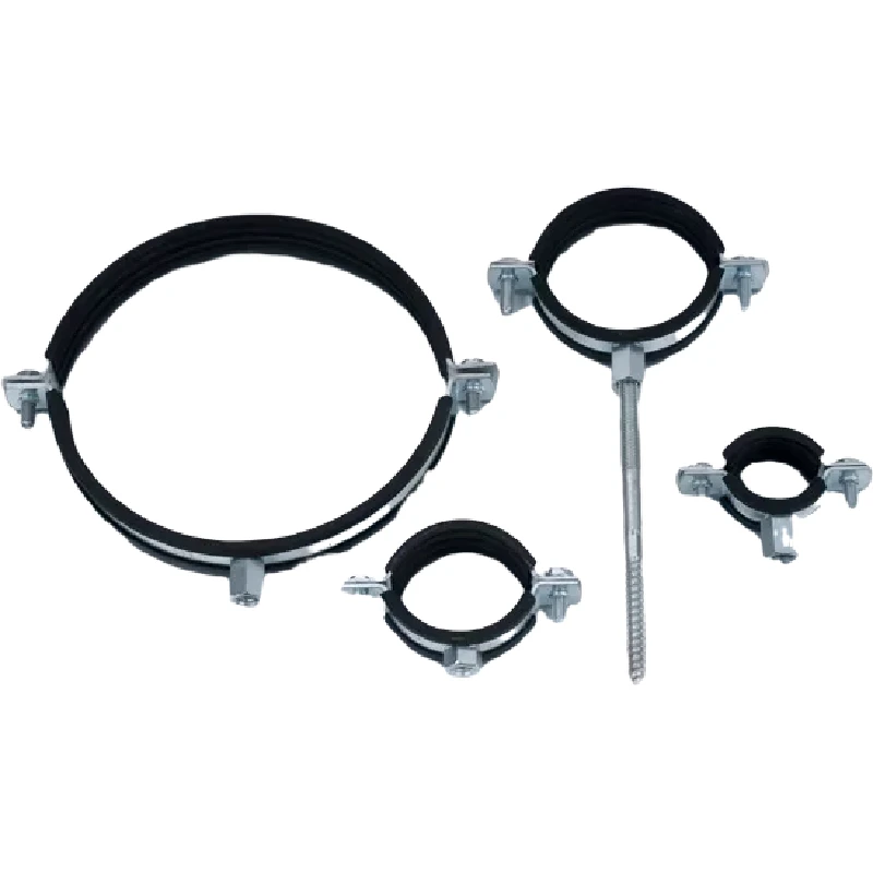 German type stainless steel pipe clamps high torque robust heavy duty hose clamp