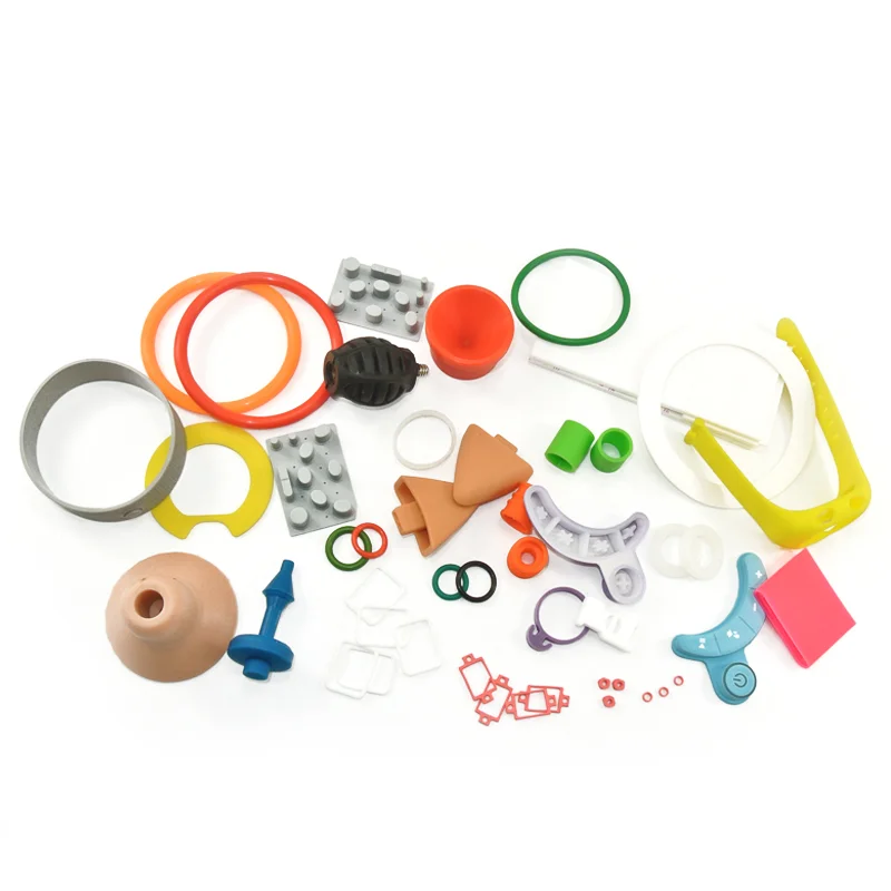 competitive price custom silicone EPDM NBR molded rubber parts food grade silicone translucent rubber products manufacturer