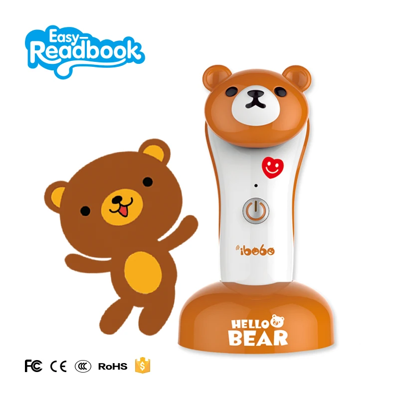 OEM childhood Chinese English with rich learning resources talking pen with puzzles and cards set