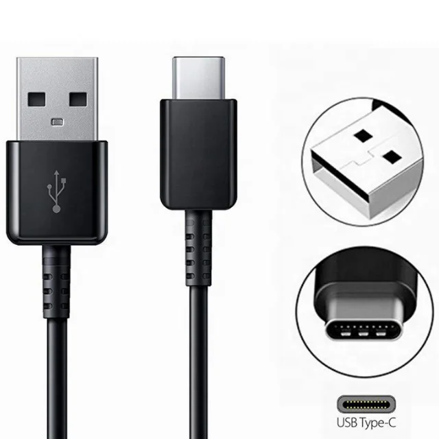 Оригинальный кабель для быстрой зарядки Samsung Тип C 25/120/150/200/300 см USB передачи данных samsung a6 plus зарядный