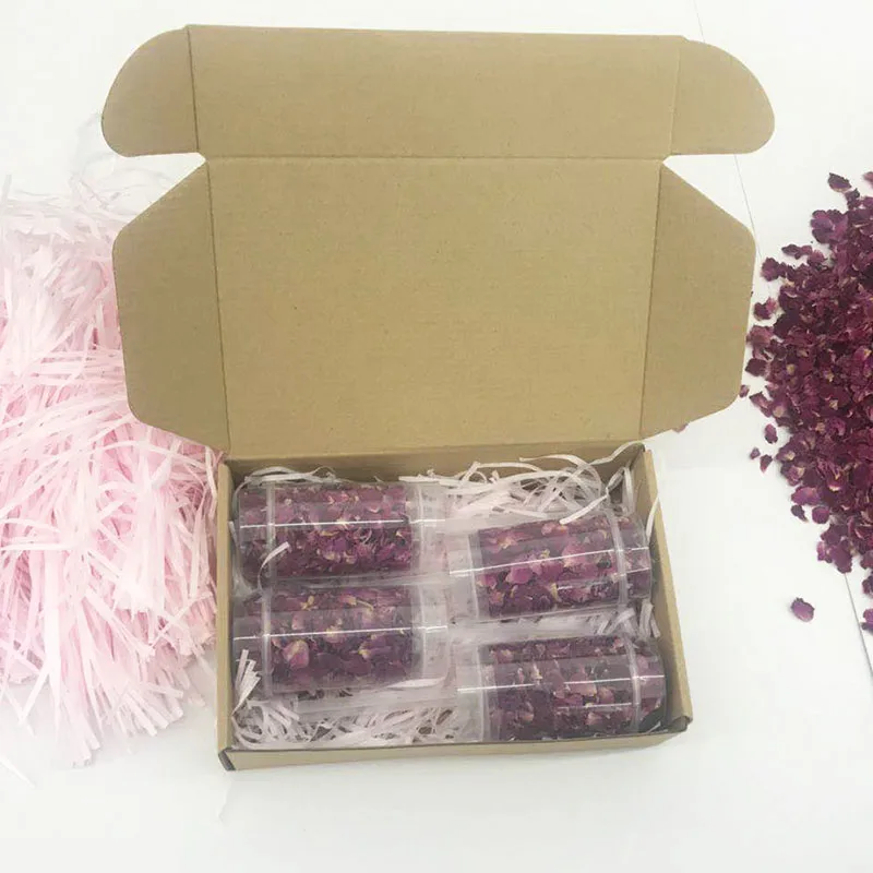 
Real rose petals popper confetti popper dried roses 