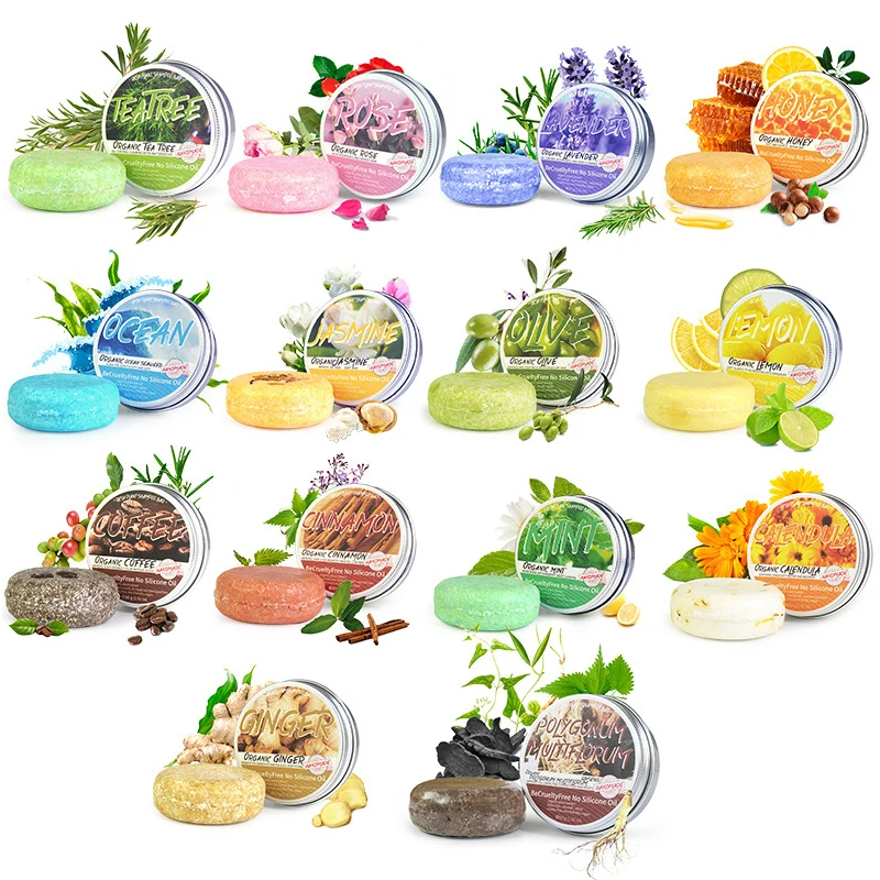 Wholesale Shampoo Handmade Soap Private Label Hair Removal Natural  and Conditional Soap Oil Control Silicone-free Soap