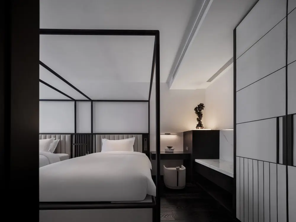 Hotel Bedroom Furniture Bedroom Set Double Single Queen King Size Bed Solid Wooden Beds Antique Wood Factory Manufacturer Modern