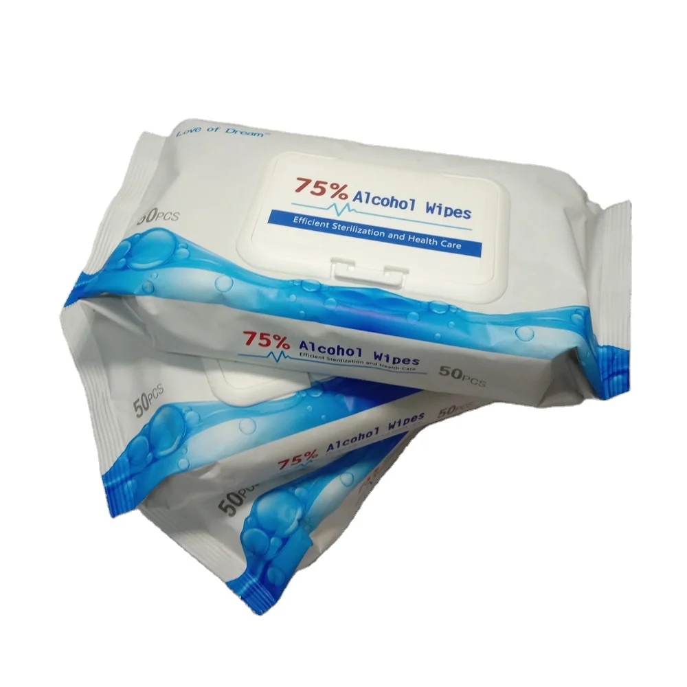 Disinfectant-wipes Manufacturer Wholesale Private Label Dry Wipes And Custom Made Canister Disinfecting Alcohal Wet Wipes