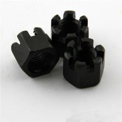 
heavy hexagon slotted nuts,castle nuts DIN 935 