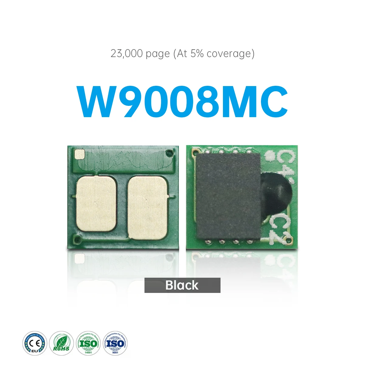 Compatible Toner Cartridge Chip W9008MC for HP LaserJet Managed E50145DN MFP E52645DN E52645C Toner Chip