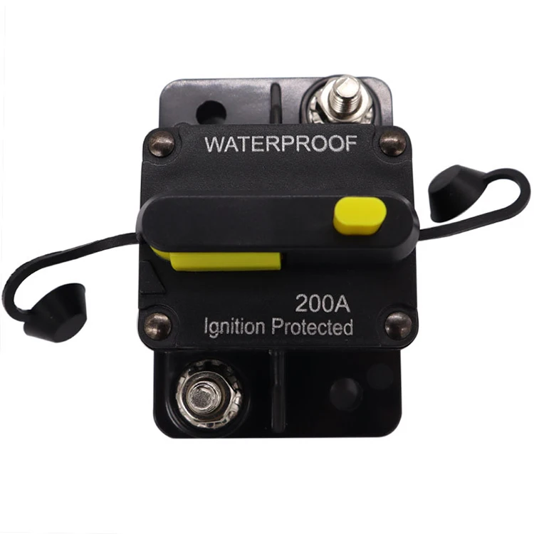 12V-48VDC 30A-300A водонепроницаемый ручной сброс автоматического выключателя для авто морской моторов Лодка