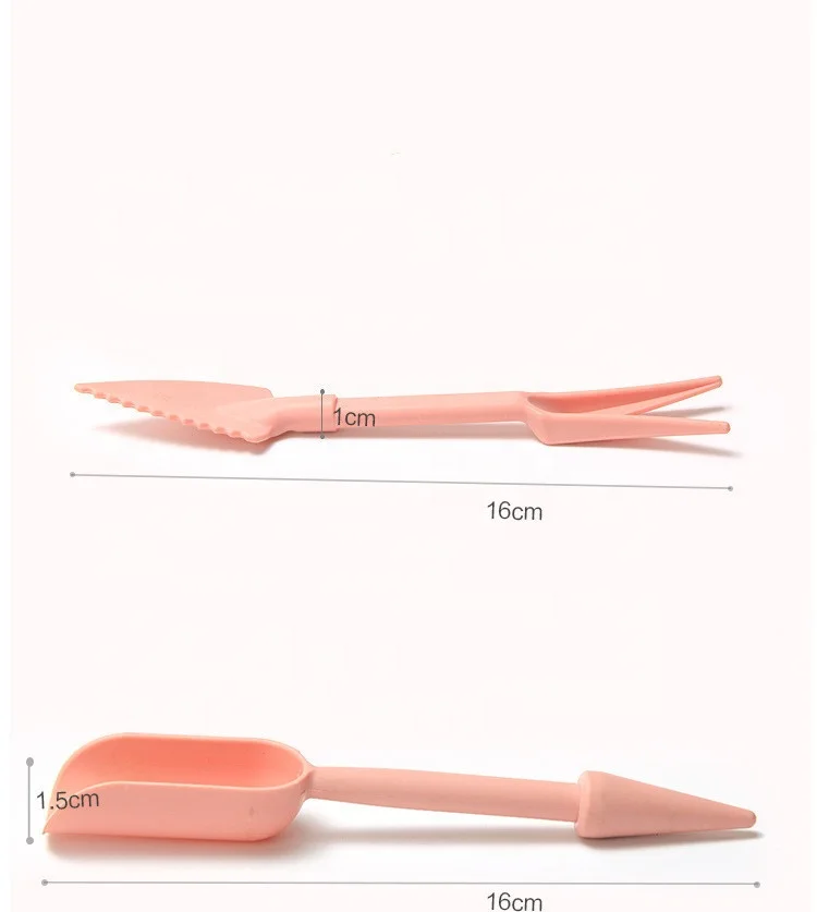 2pcs Succulent Transplanting Device Planters Digging Tool Seedling Garden Nursery Trays