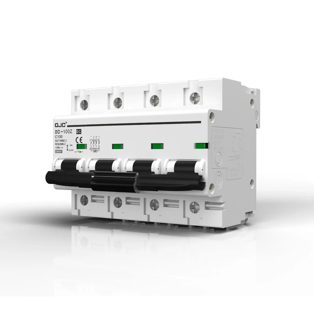 Миниатюрный выключатель для солнечной системы переменного тока QJC NC 80A 100A 125A amp 1P 2P 3P 4P pol 6A-125A DC