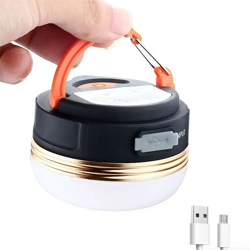  WARSUN 1001 USB перезаряжаемые магнитное основание светодиодный ночник на открытом воздухе крюк Мини Портативный кемпинговый фонарь с дополнительным внешним