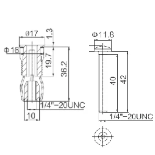 Top Fix Toilet Cover Seat Screws Well Nut Pan Fixing WC Blind Hole Fitting Kit for Universal Toilet Seat Hinges