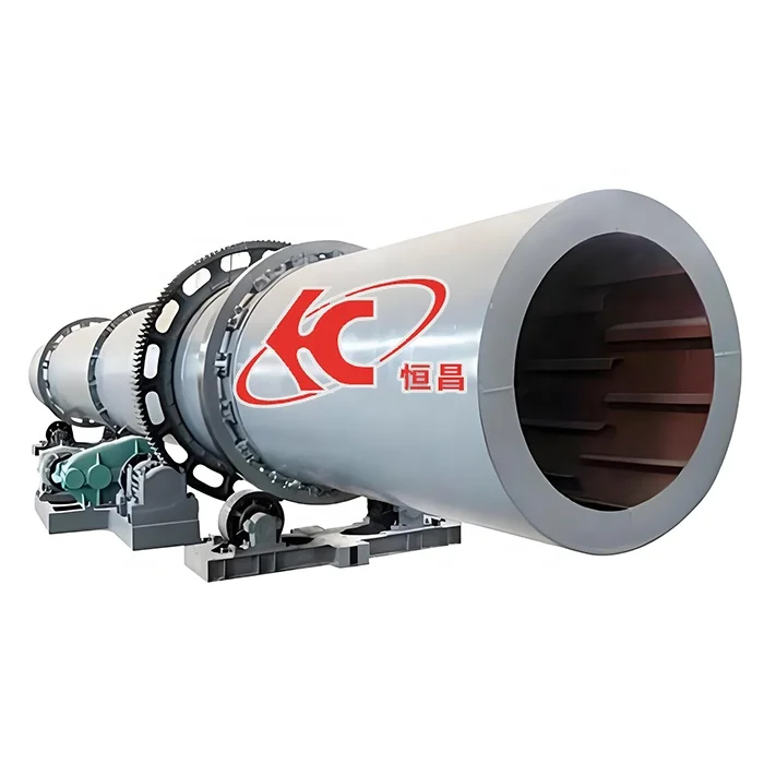 china widely used 304 stainless steel drying equipment quartz sand river stone rotary dryer machine for sale
