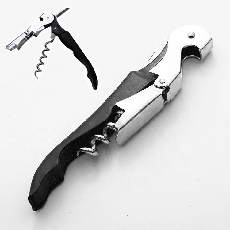 Professional Wine Opener All-in-one Waiters Corkscrew Bottle Opener and Foil Cutter