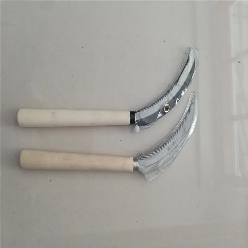 Hot Sale Household Weeding Sickle Agricultural Tools Sickle Japanese Grass Sickle With Handle