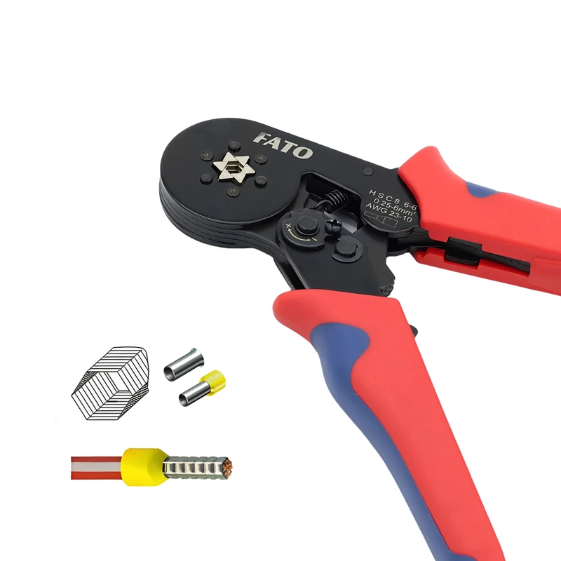 FATO HSC6 Professional Tool for Electrical Connections Electrical Terminal Crimping Pliers