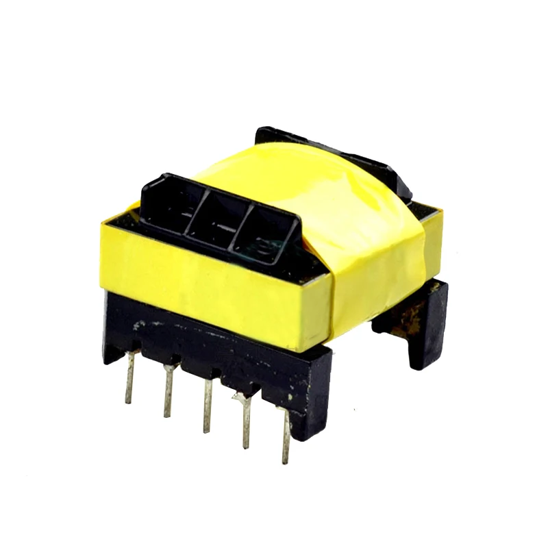 Manufacture ec series pcb ferrite core SMPS flyback high frequency ec28 transformer ec2828 with mn zn core for inverter