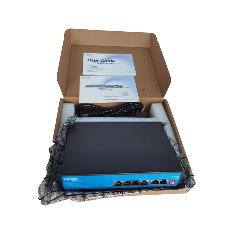 4port power over Ethernet Switch network Switch with poe af standard for ip camera