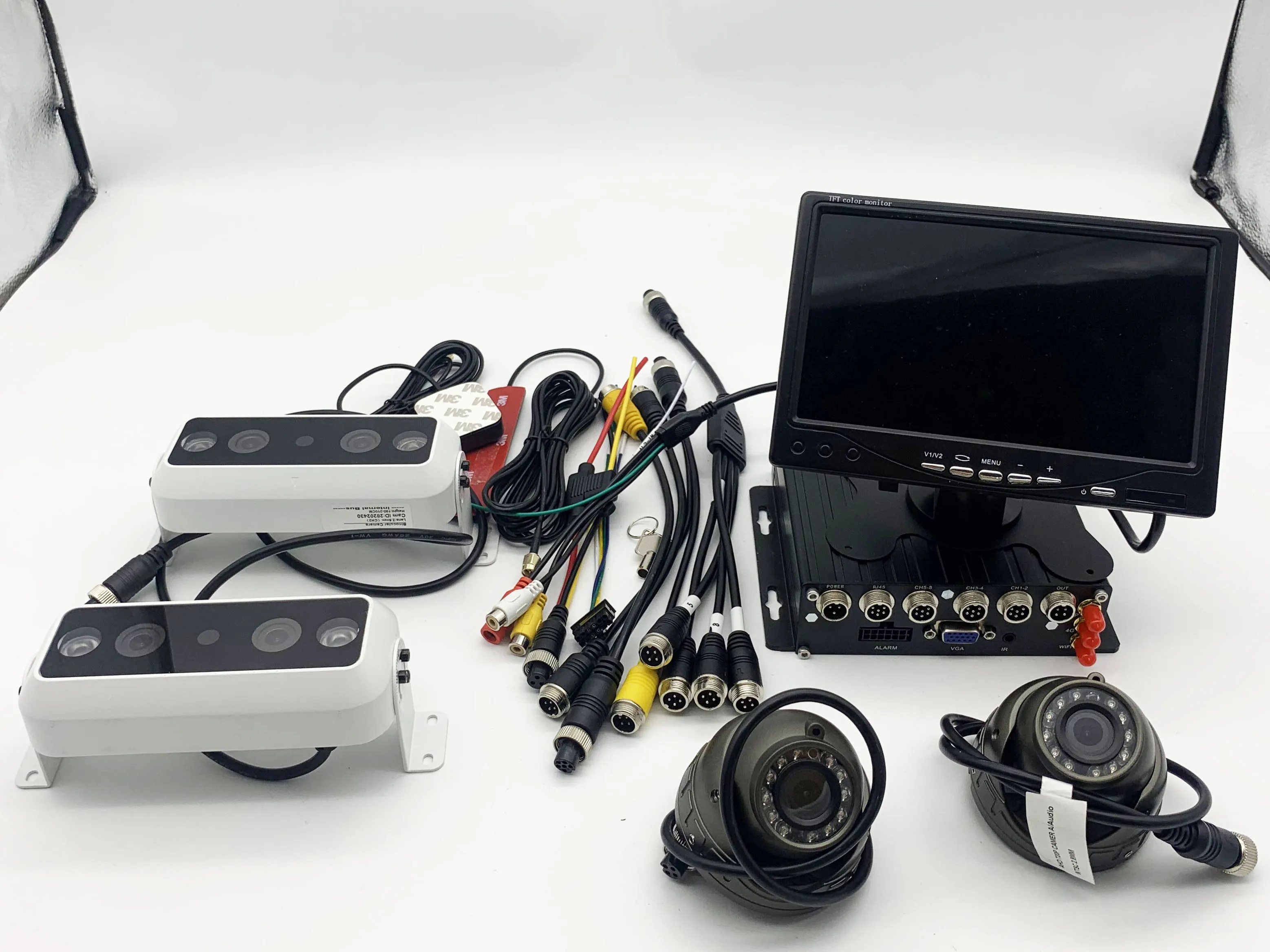 FL & OEM 8-канальный регистратор системы видеонаблюдения MDVR с поддержкой SD-карты GPS 4G WIFI камера Мобильная система
