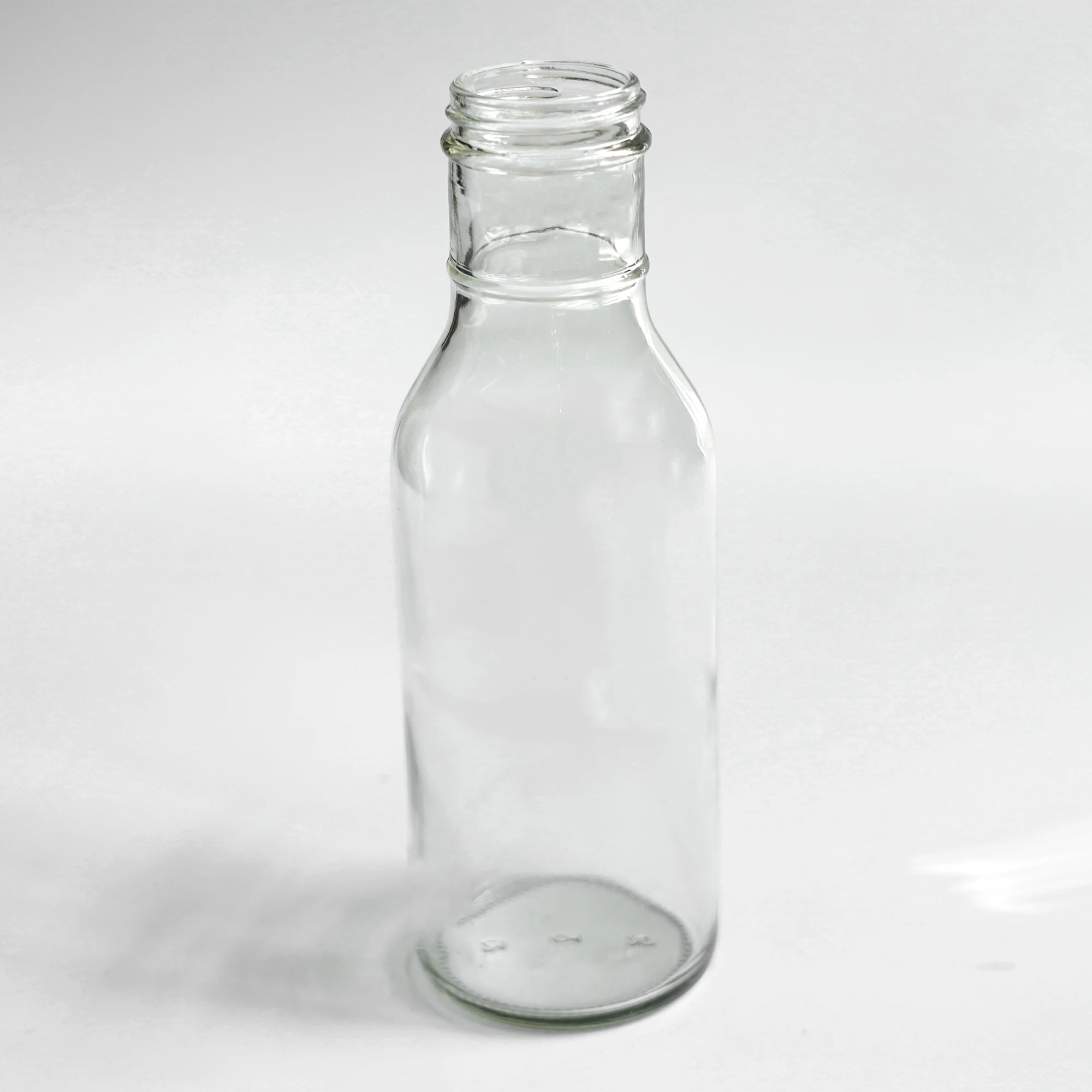 transparent  beverage bottle  with screw cap use for milk,juice