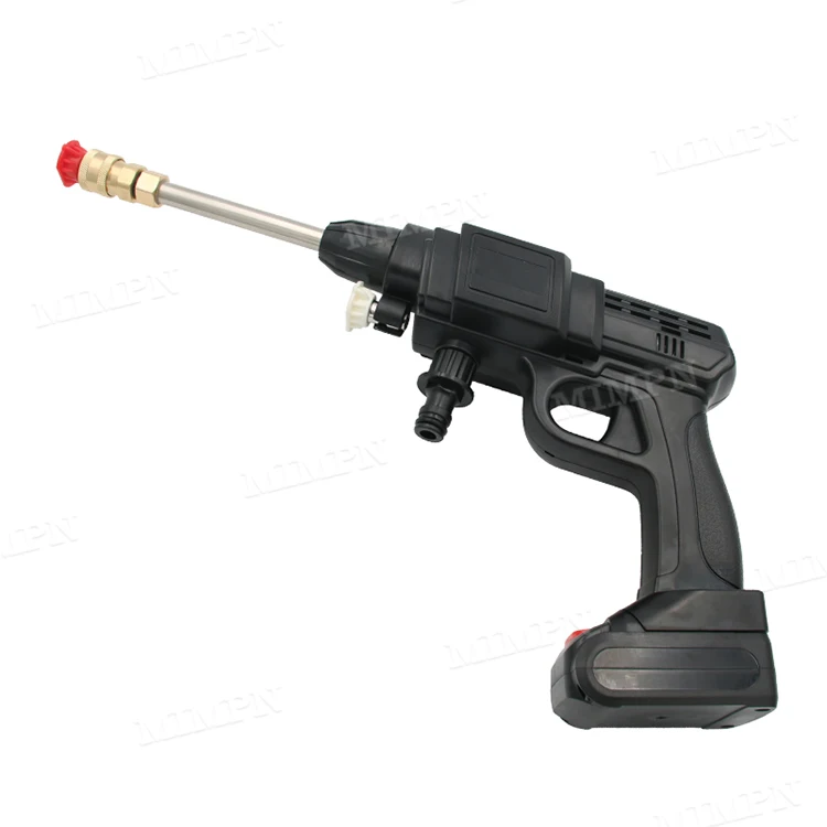 Home Wireless Portable Rechargeable 12V Car Wash Water Gun Sprayer Machine Battery Powered Pressure Washer