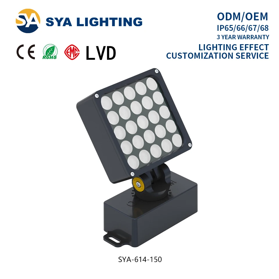 SYA-614 Professional Custom 16W/24W/36W spotlights with low power  consumption led projector lamp