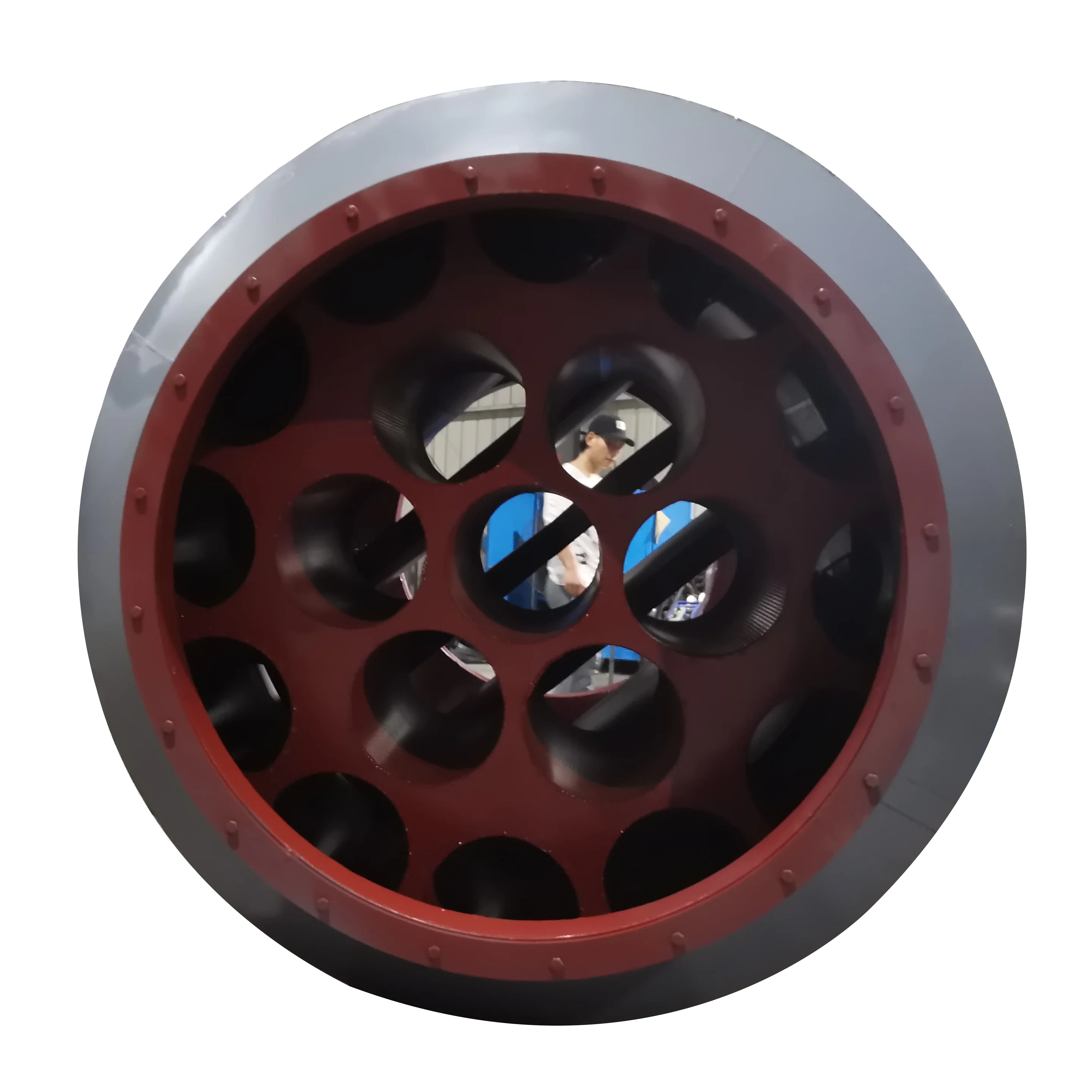 silencer Cement plant, power plant, using large noise reduction equipment Composite fan silencer