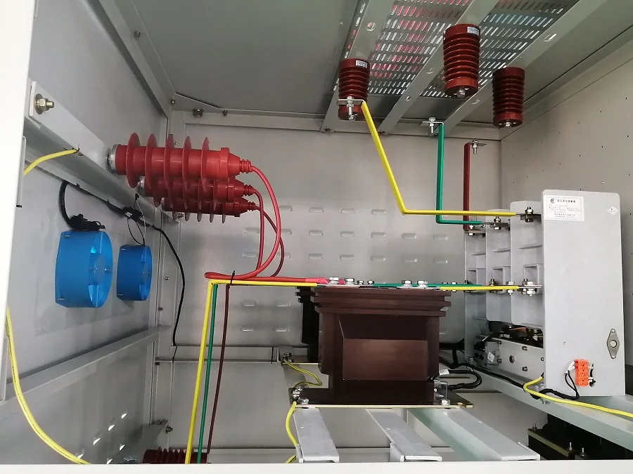 High voltage metal enclosed capacitor systems and harmonic filter reactors