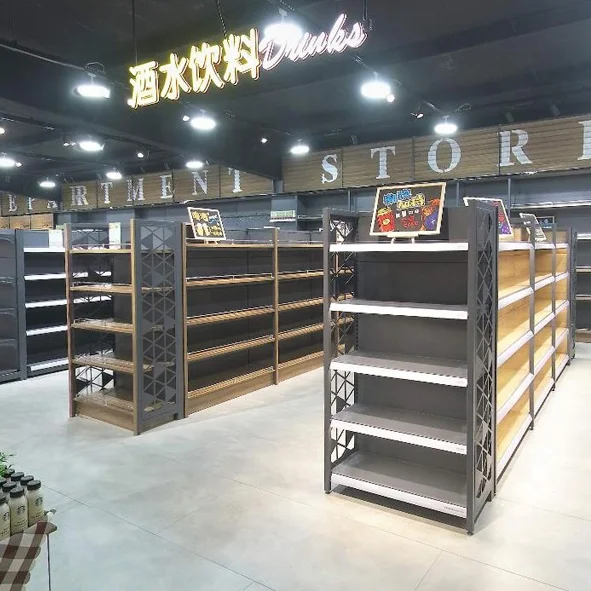 Shelf Hook Supermarket Supermarket Shelves for Retail Store Double-sided Other Store and Supermarket Equipment Display Racks