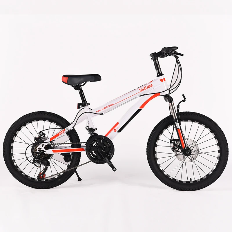 Hottest-sell Children Sports Bike 22 Inch Kids Variable Speed Mountain bicycle with Double Disc Braking