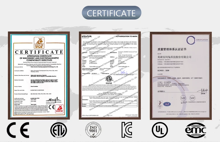 High Performance Durable Hand Push Floor Scrubber