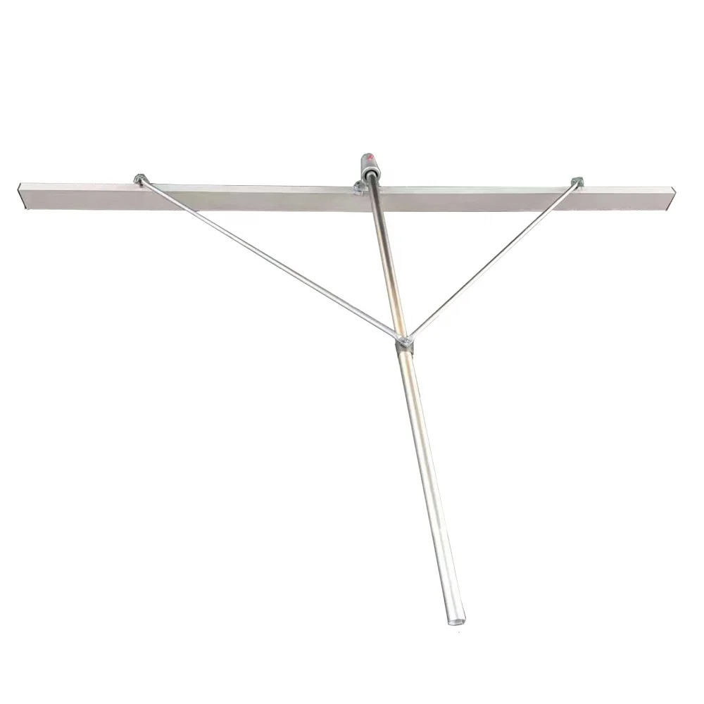 Builder Professional Concrete Super Flat Flooring Bump Cutter Manual Screed 10TF 3M (Including 3 PCS Handle)