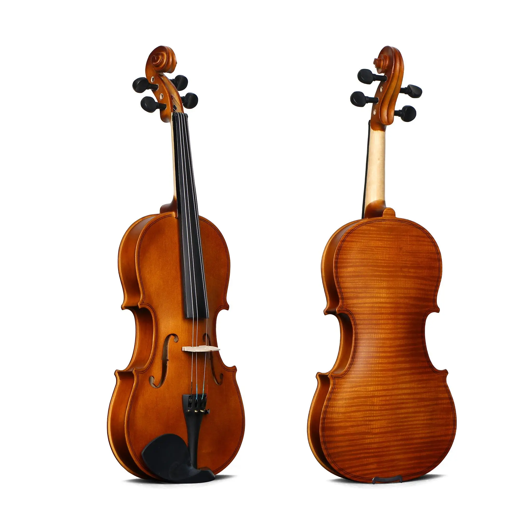 china wholesale matt handmade violin with accessories