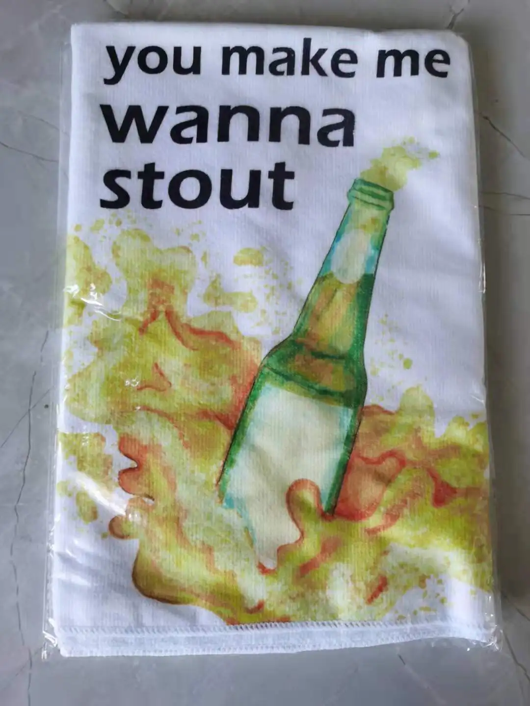 Custom Printed 40*60 cm Cheap Present Towel Microfiber Tea Towel Hand Kitchen Towel